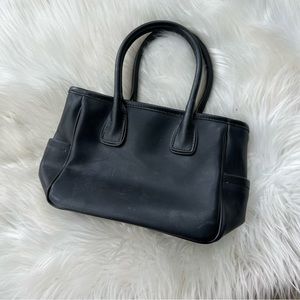 Nine West Black Faux Leather Small Mini Purse